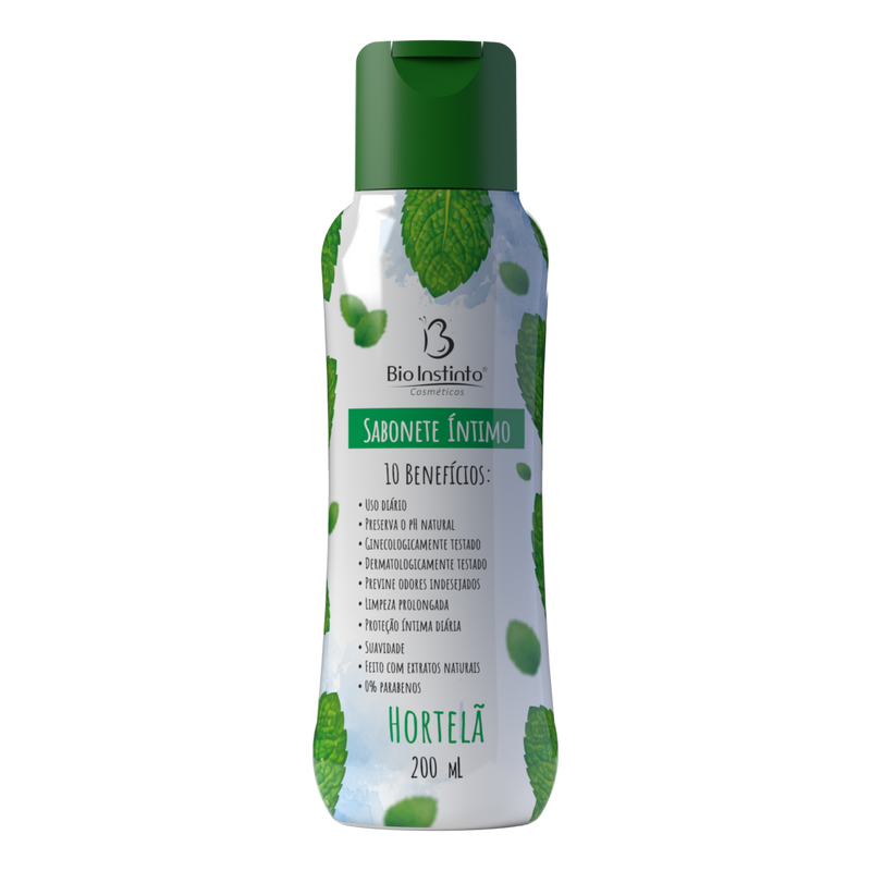 Sabonete Íntimo Hortelã 200ml Bio Instinto