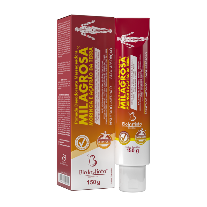 Pomada Milagrosa com Açafrão da Terra 150g Bio Instinto