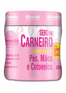 Sebo de Carneiro Pés Mãos e Cotovelos 200g Rhenuks